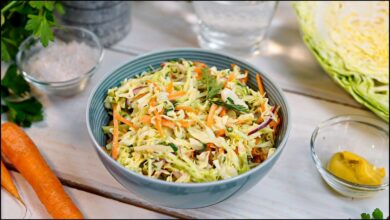 5-Minute Green Curry Salad