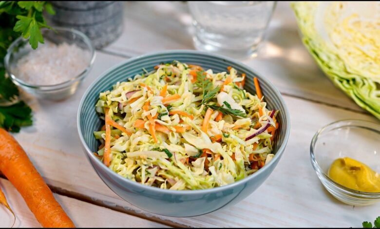 5-Minute Green Curry Salad