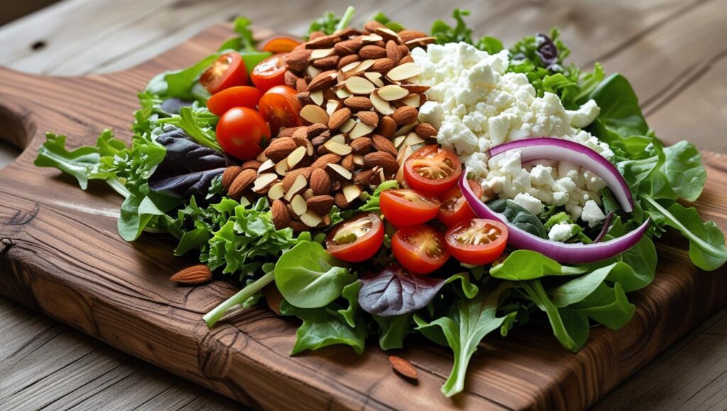All Ingredients on a cutting board