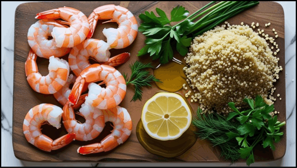 Easy Shrimp and Quinoa Salad