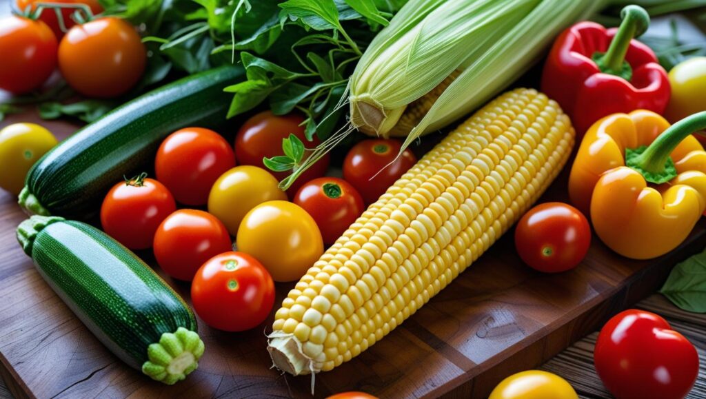 Ingredients for Farmer’s Market Pasta