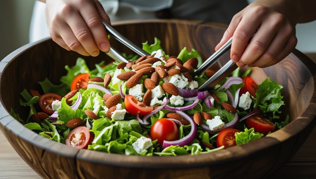 Mixing in a Large Bowl