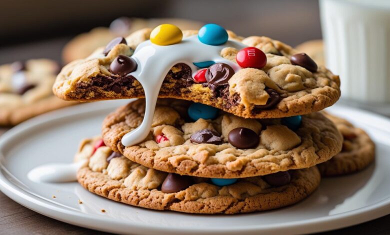 Marshmallow Monster Cookies