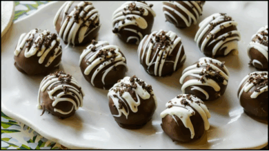 Mint Chocolate Oreo Truffles