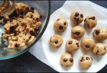 Peanut Butter Cookie Dough Bites