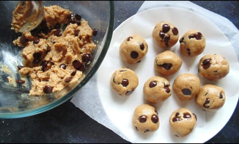 Peanut Butter Cookie Dough Bites