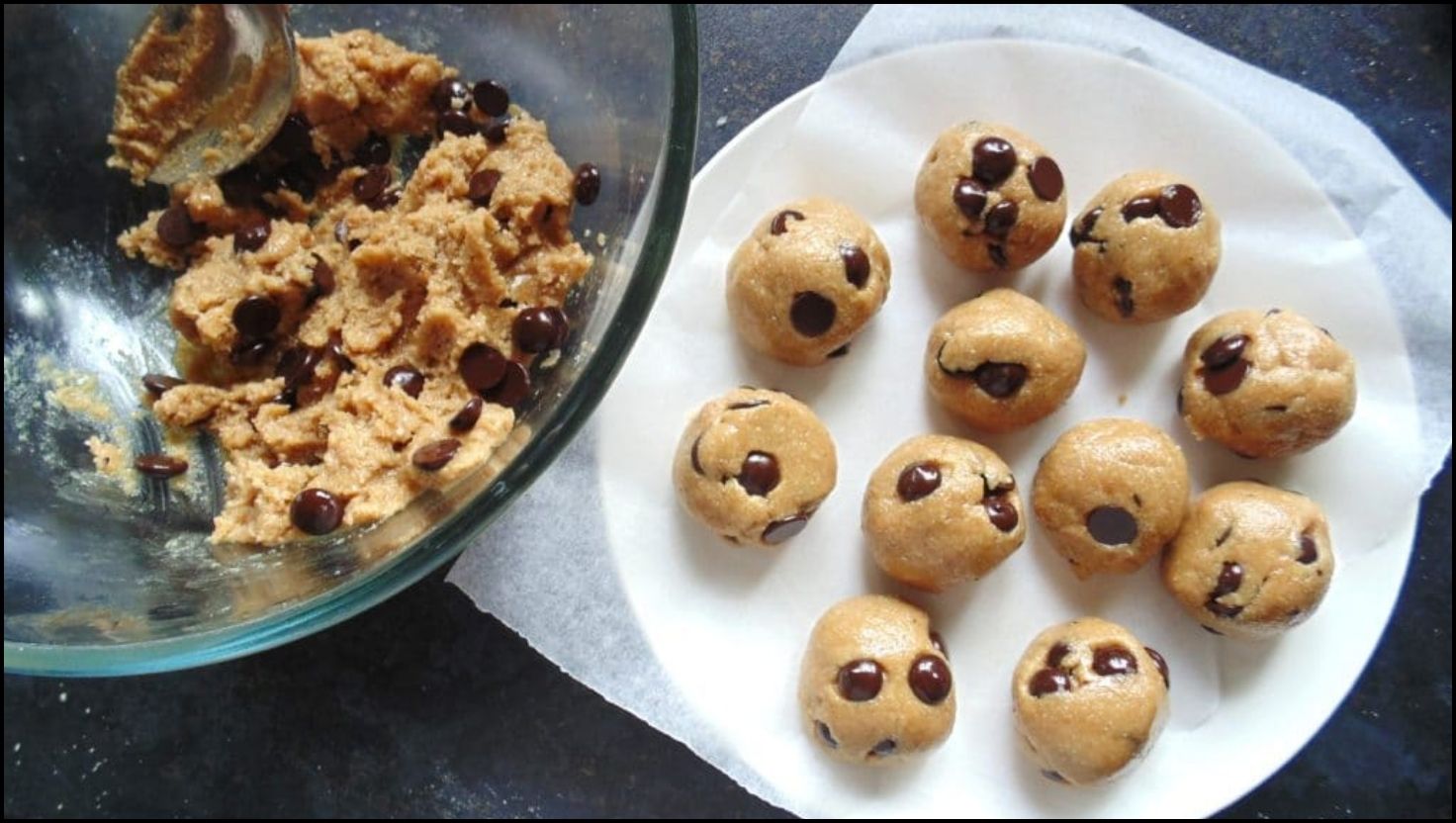 Peanut Butter Cookie Dough Bites
