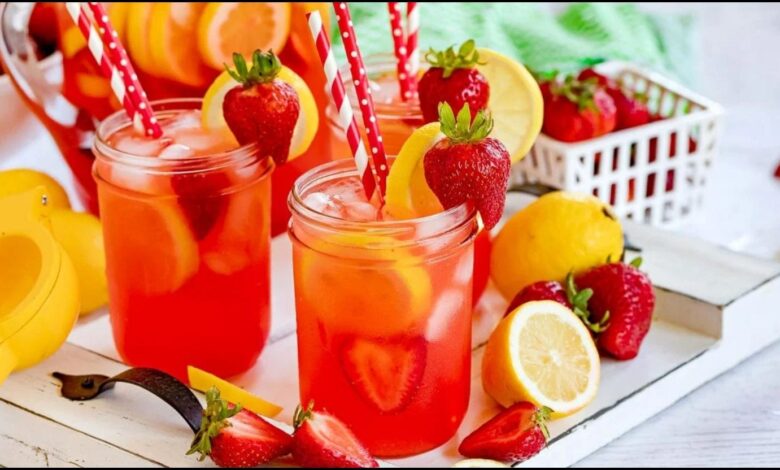 Real Strawberry Lemonade