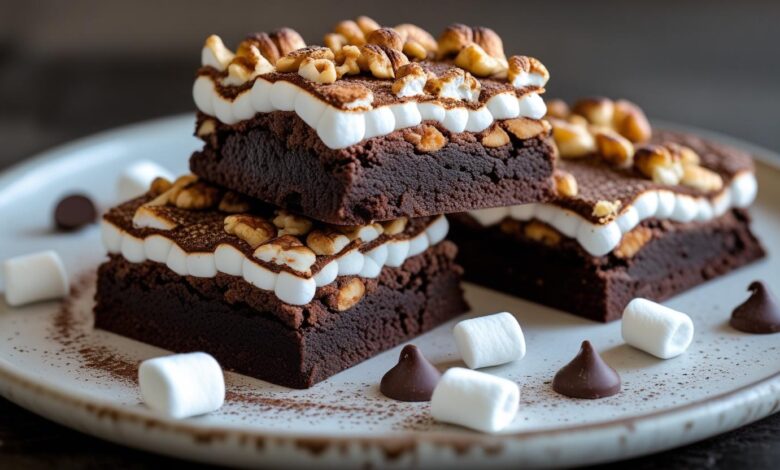 Rocky Road Brownies