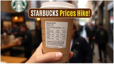 Starbucks Prices Increases