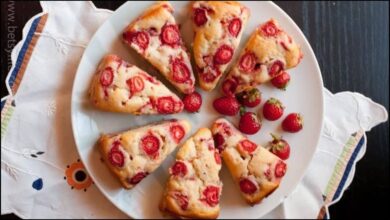 Strawberry Breakfast Cake