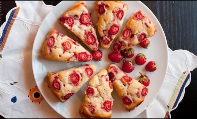 Strawberry Breakfast Cake