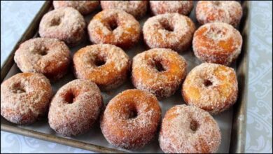 Sweet Potato Doughnuts