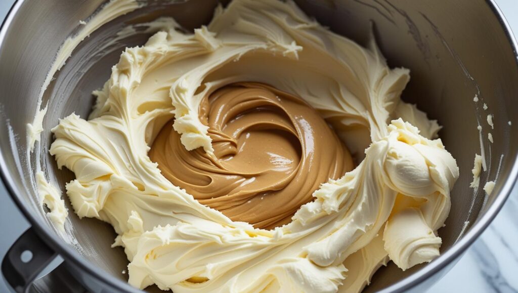 Creamed texture in bowl