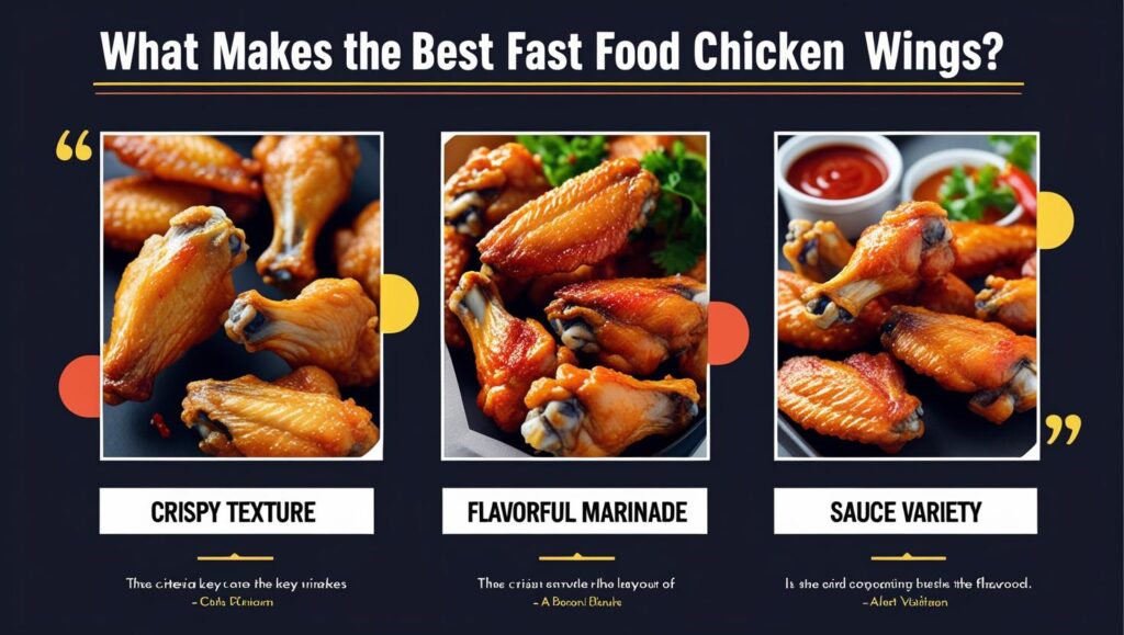 Crispy Texture, Flavorful Marinade, and Sauce Variety
