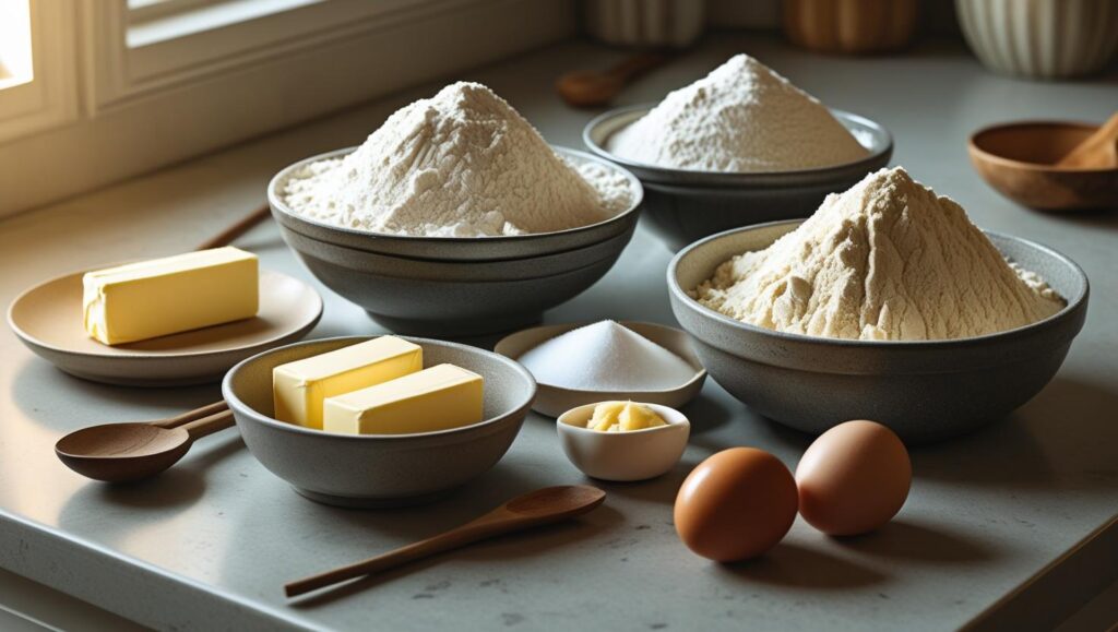 Ingredients for Fluffy Sugar Cookie