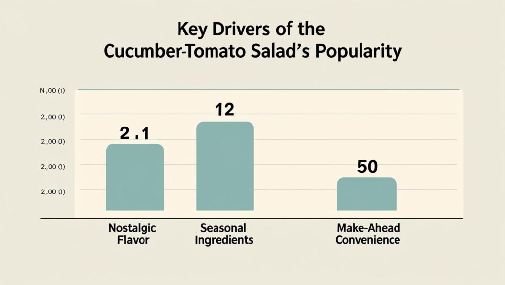 Key Drivers of the Cucumber-Tomato Salad's Popularity