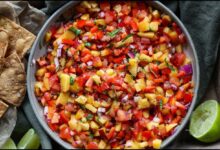 Nectarine Basil Salsa