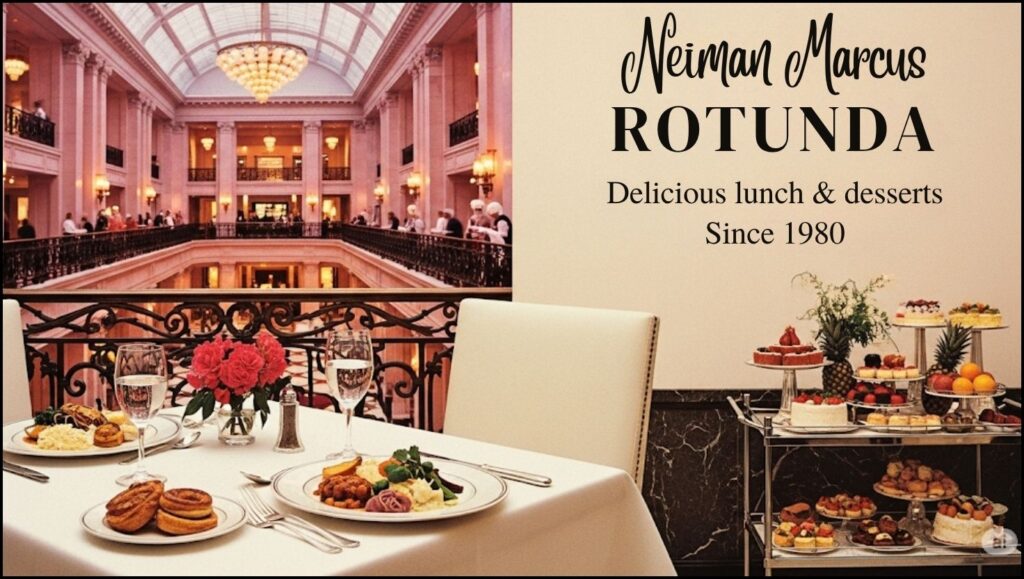 Neiman Marcus Rotunda restaurant, circa 1980