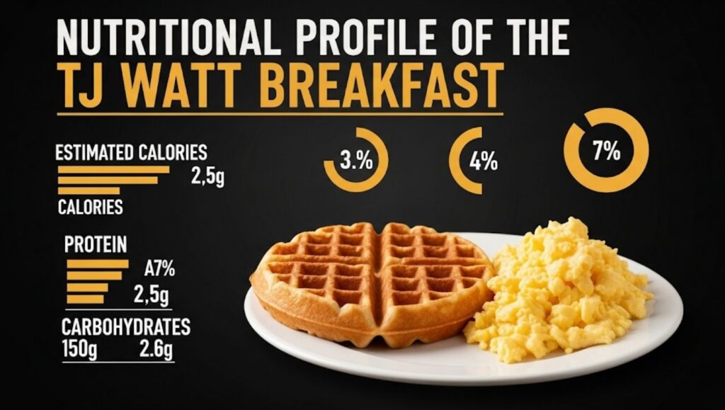 Nutritional Profile of the TJ Watt Breakfast