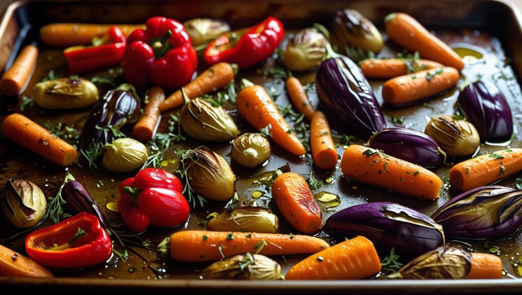 Roasted vegetables
