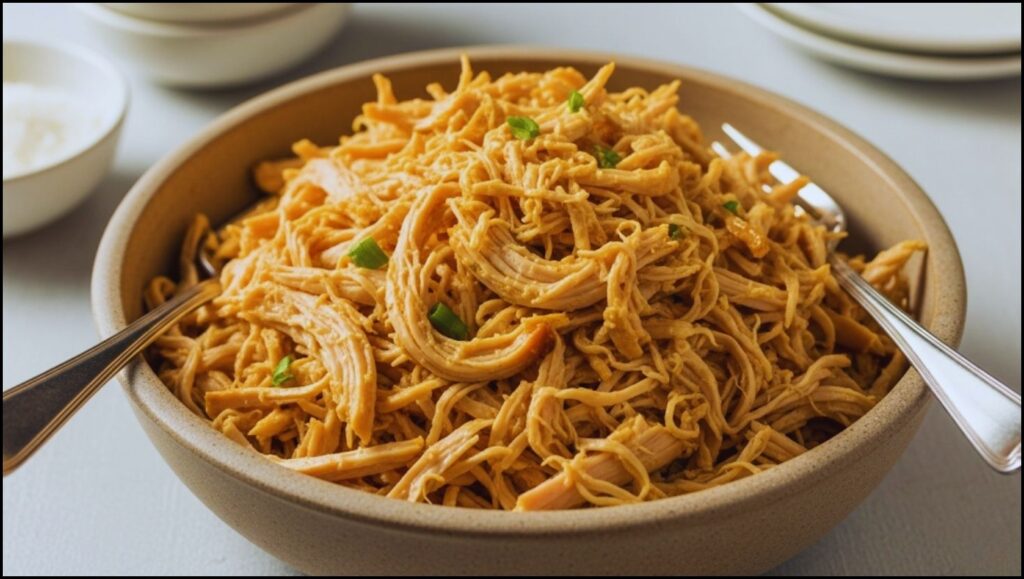 Shredded chicken