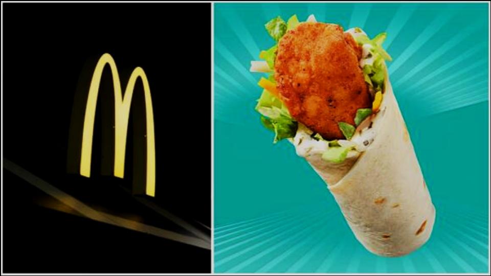Wrap Wars between Popeyes and McDonald's in 2025.