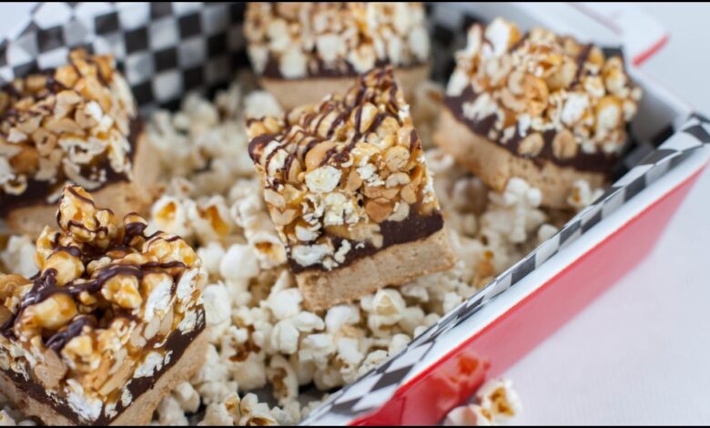 Caramel Corn Bars