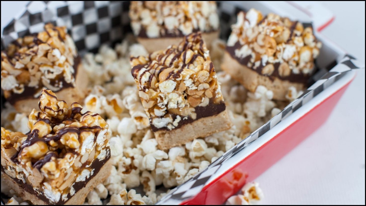Caramel Corn Bars