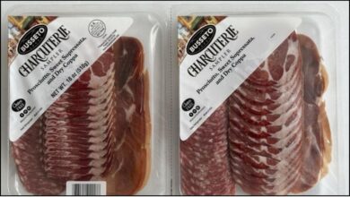 Charcuterie Meat Recall