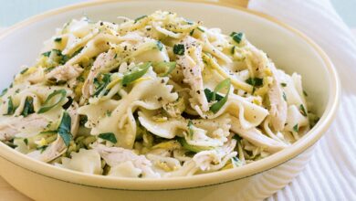 Chicken Zucchini Pasta