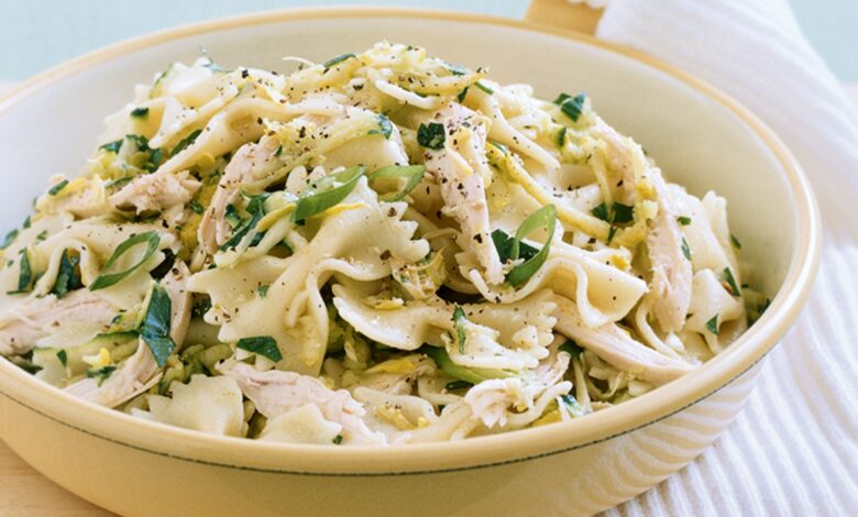 Chicken Zucchini Pasta