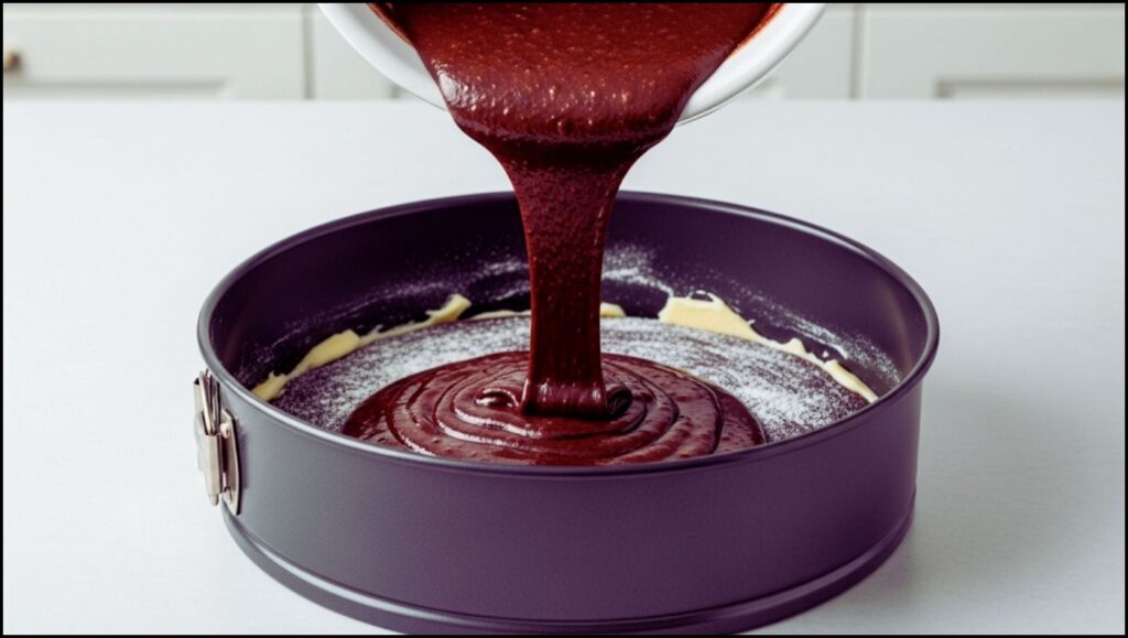 chocolate cake batter