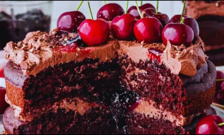 My Family's Favorite Chocolate Cherry Fudge Cake (And How to Make It!)
