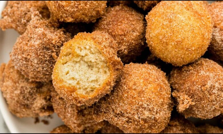 Cinnamon Sugar Donut Balls