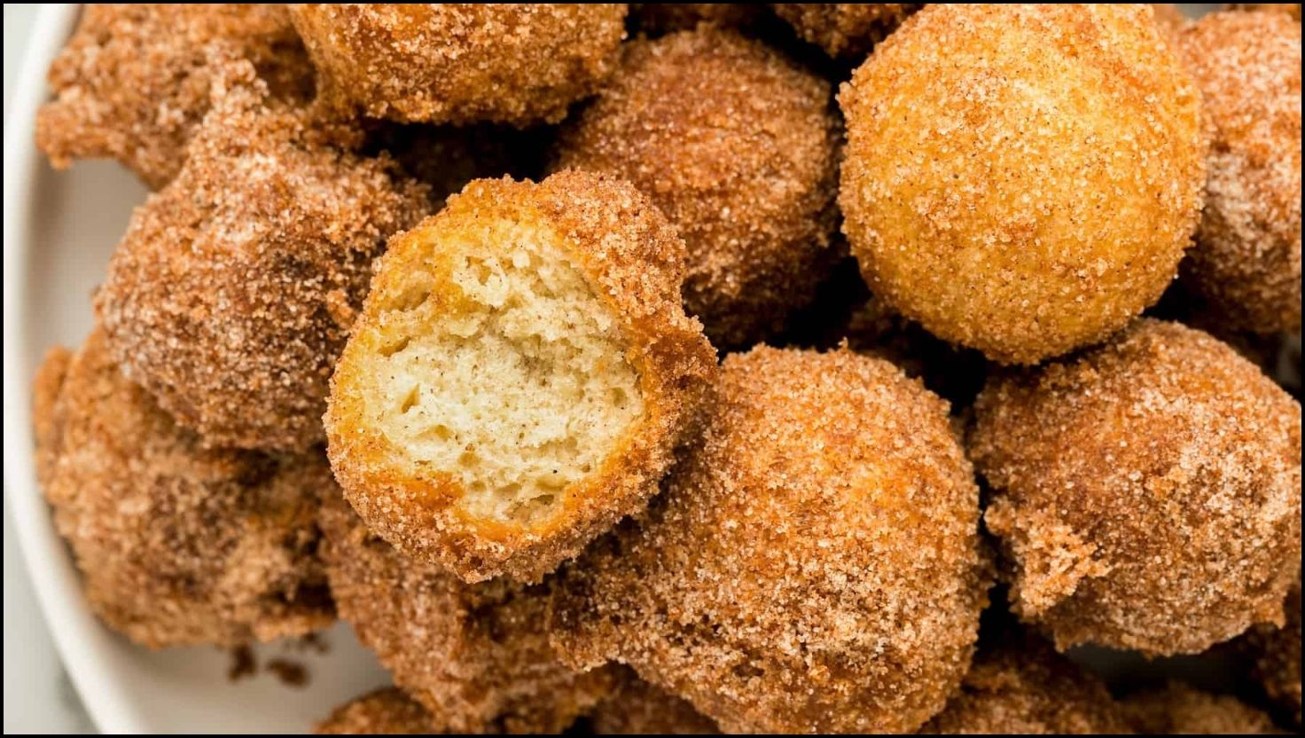 Cinnamon Sugar Donut Balls