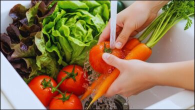 Cleaning Vegetables