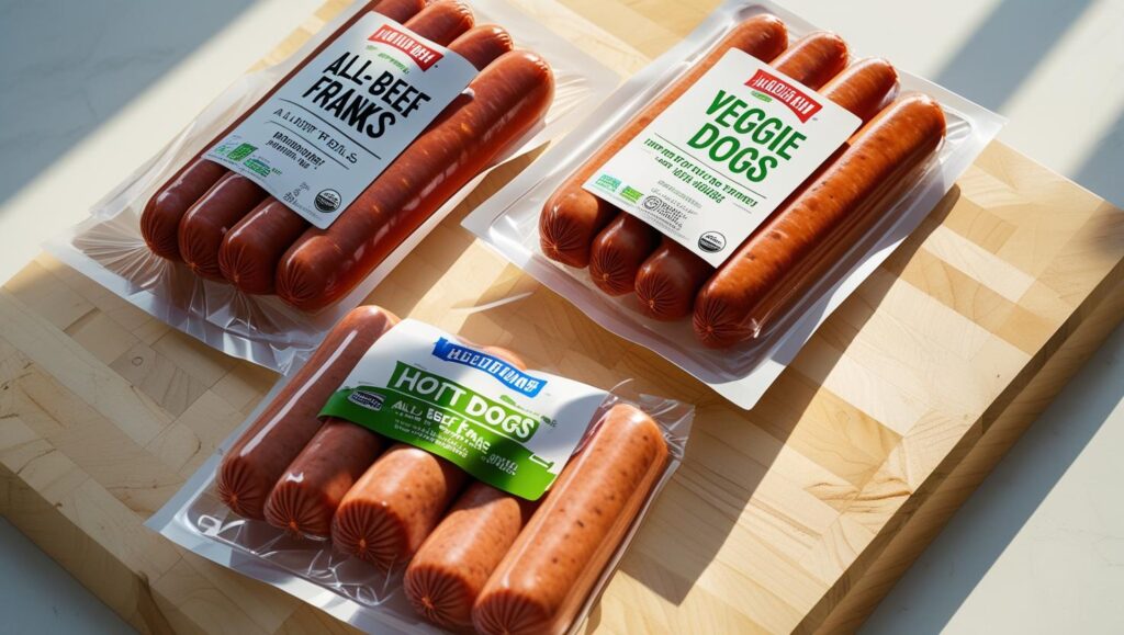 different types of Hot dogs