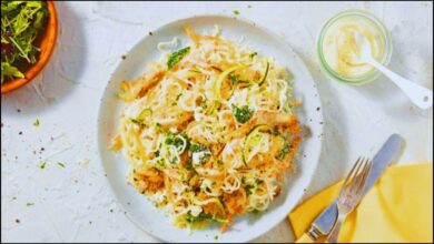 Easy Cheesy Chicken Noodles