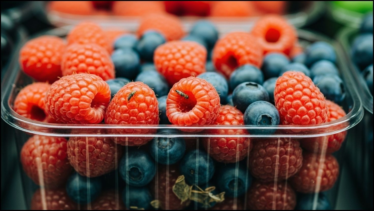 Eating Unwashed Berries