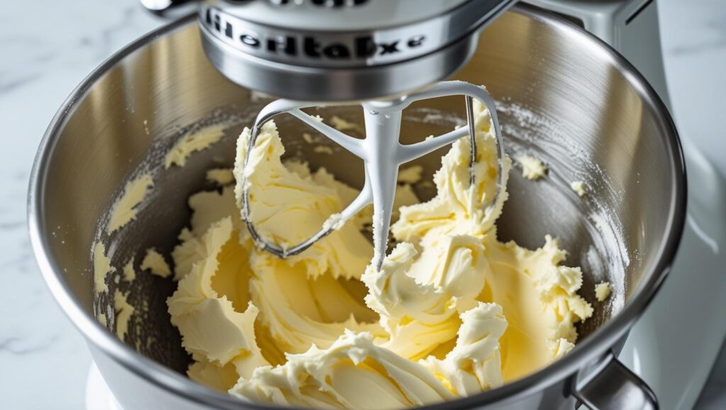 fluffy creamed butter