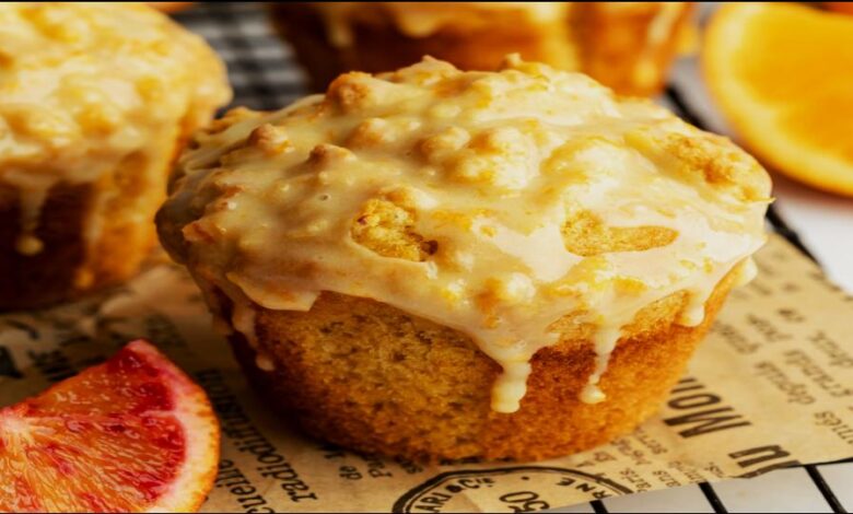 Glazed Orange Muffins