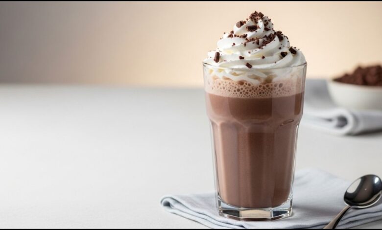 Healthy Double Chocolate Malt