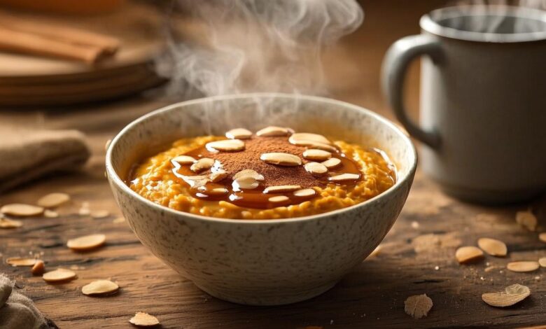 Healthy Pumpkin Oatmeal