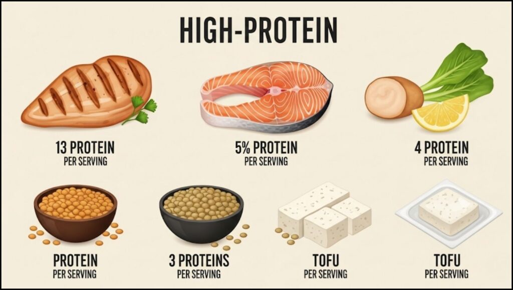 High-protein foods