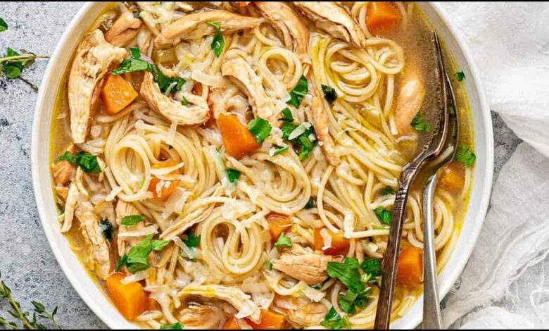 Homemade Chicken Noodle Soup