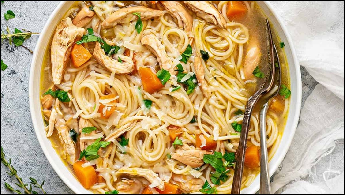 Homemade Chicken Noodle Soup