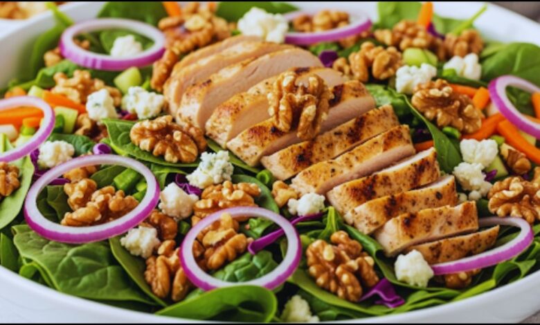 Honey Walnut Power Salad