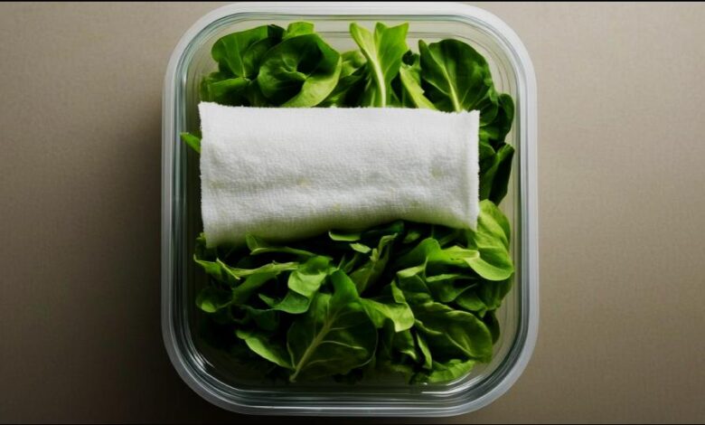 Keep Salad Greens Fresh