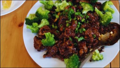 Light Orange Beef and Broccoli